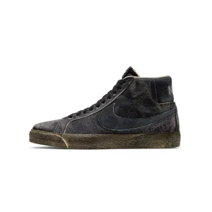 Nike SB Mens Zoom Blazer Mid Premium Shoes Black/Light Dew