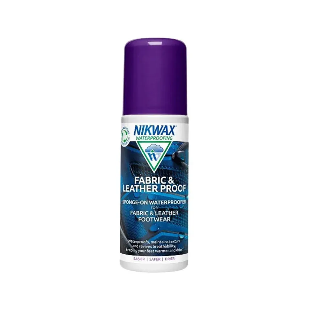 Nikwax Fabric & Leather Proof sponge-on Waterproofing for Gore-Tex