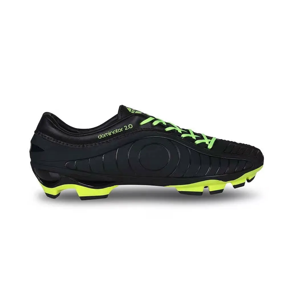 NIVIA Dominator 2.0 Football Shoes for Men (Black)