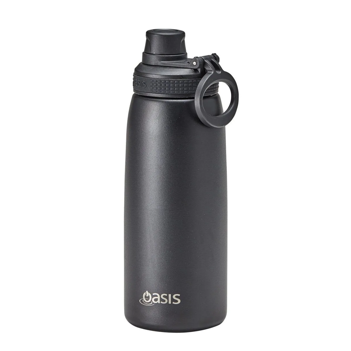 Oasis Stainless Steel Insulated Sports Water Bottle Black