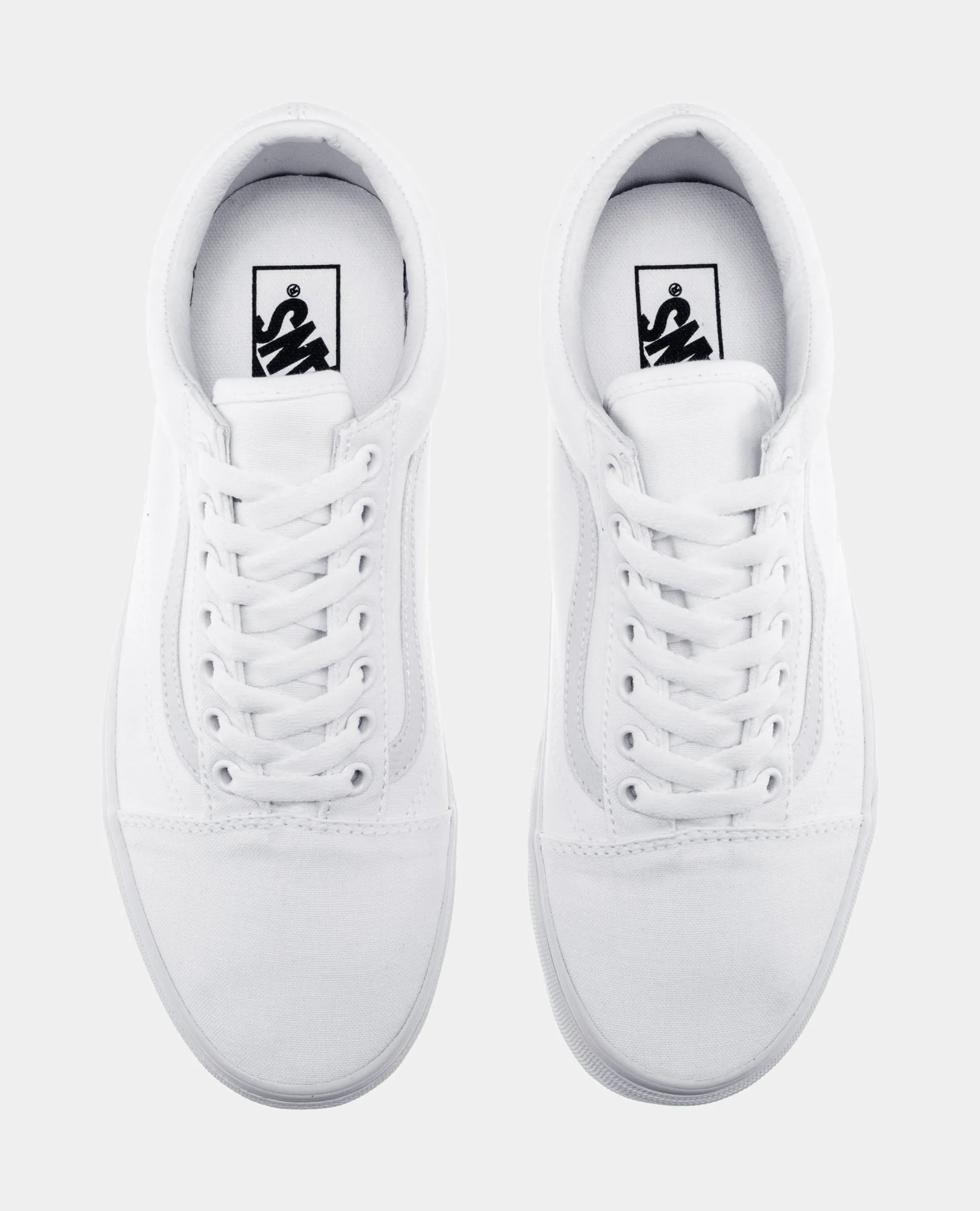 Old Skool Low Mens Skateboarding Shoe (White)