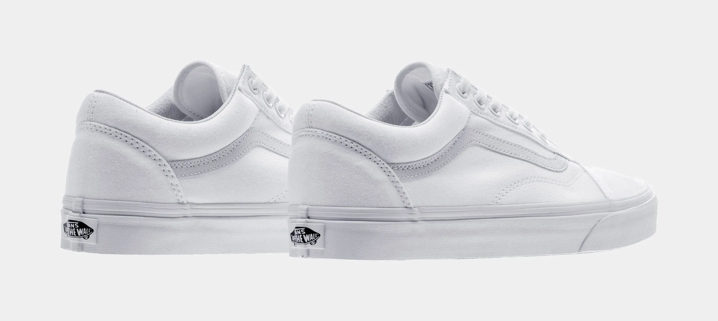 Old Skool Low Mens Skateboarding Shoe (White)