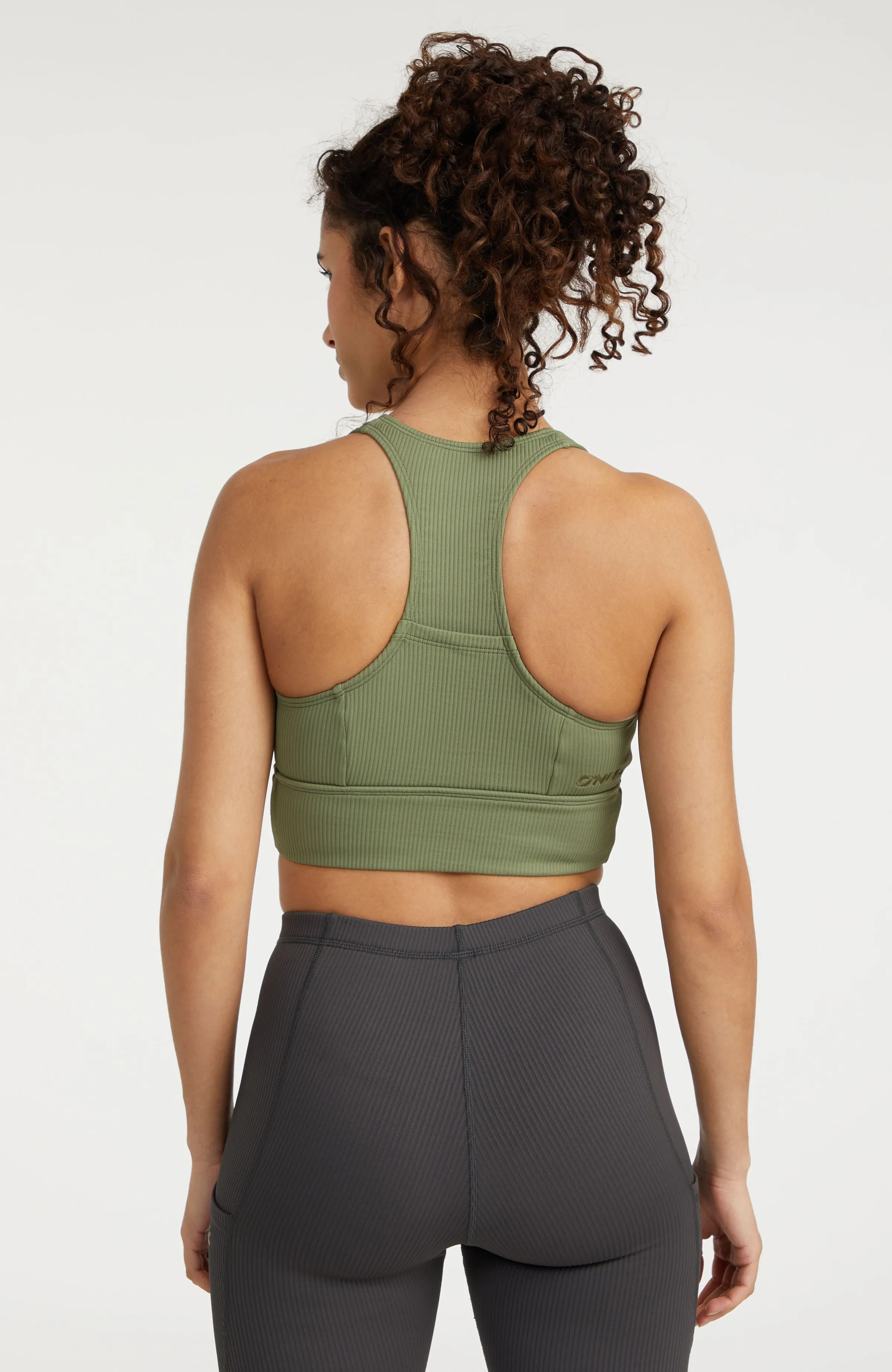 O'Neill TRVLR Series Rib Sports Top | Deep Lichen Green