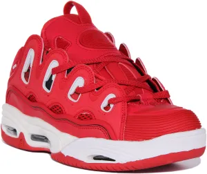 Osiris D3 2001 In Red White For Men