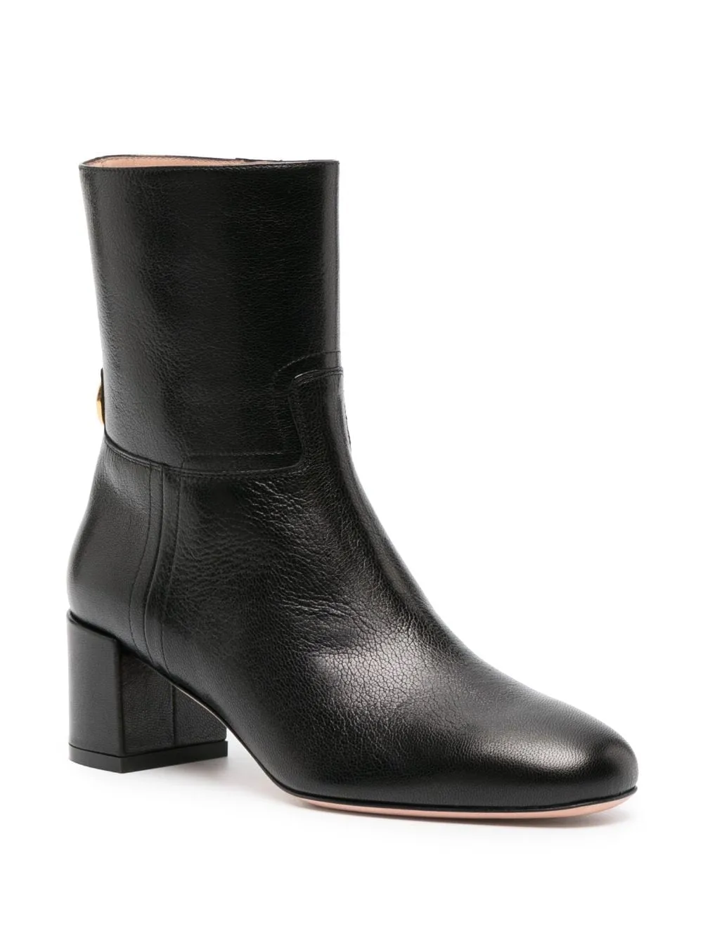 Otavine 50mm leather ankle boots