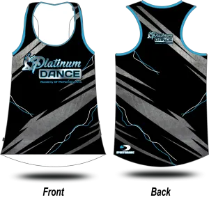 PLATINUM DANCE - Racer Singlet