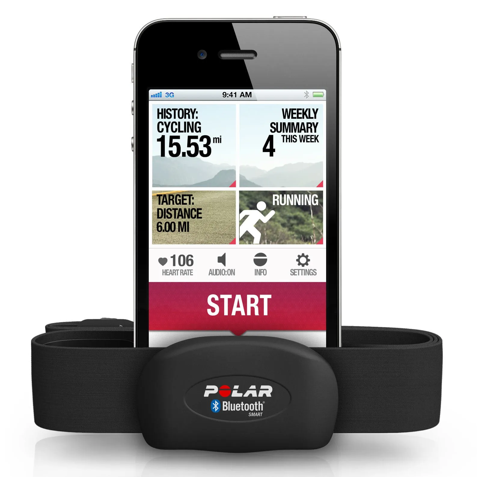 Polar H7 | Bluetooth Smart Heart Rate Sensor Set