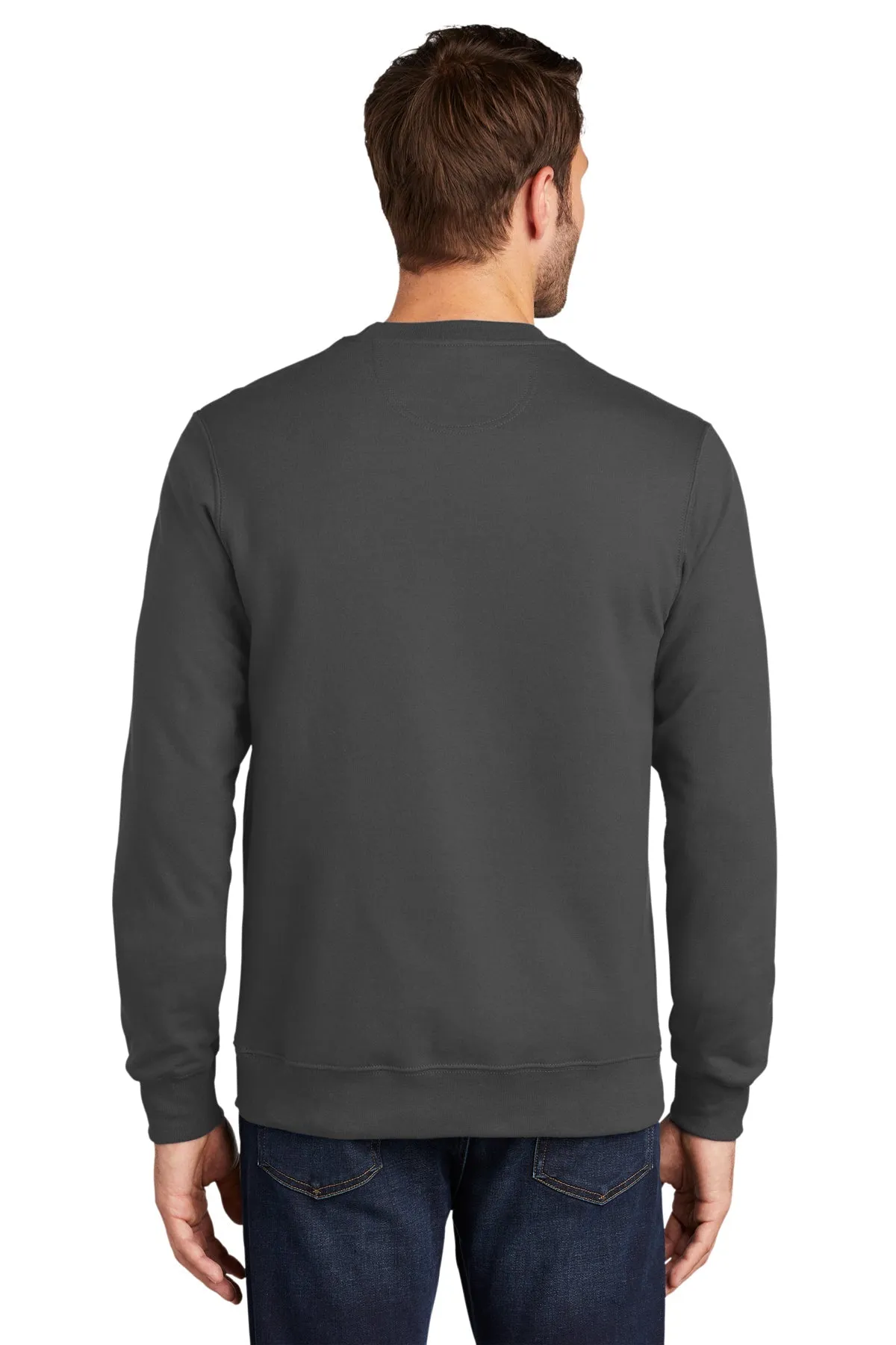 Port & Company Fan Favorite Fleece Customized Sweatshirts, Charcoal