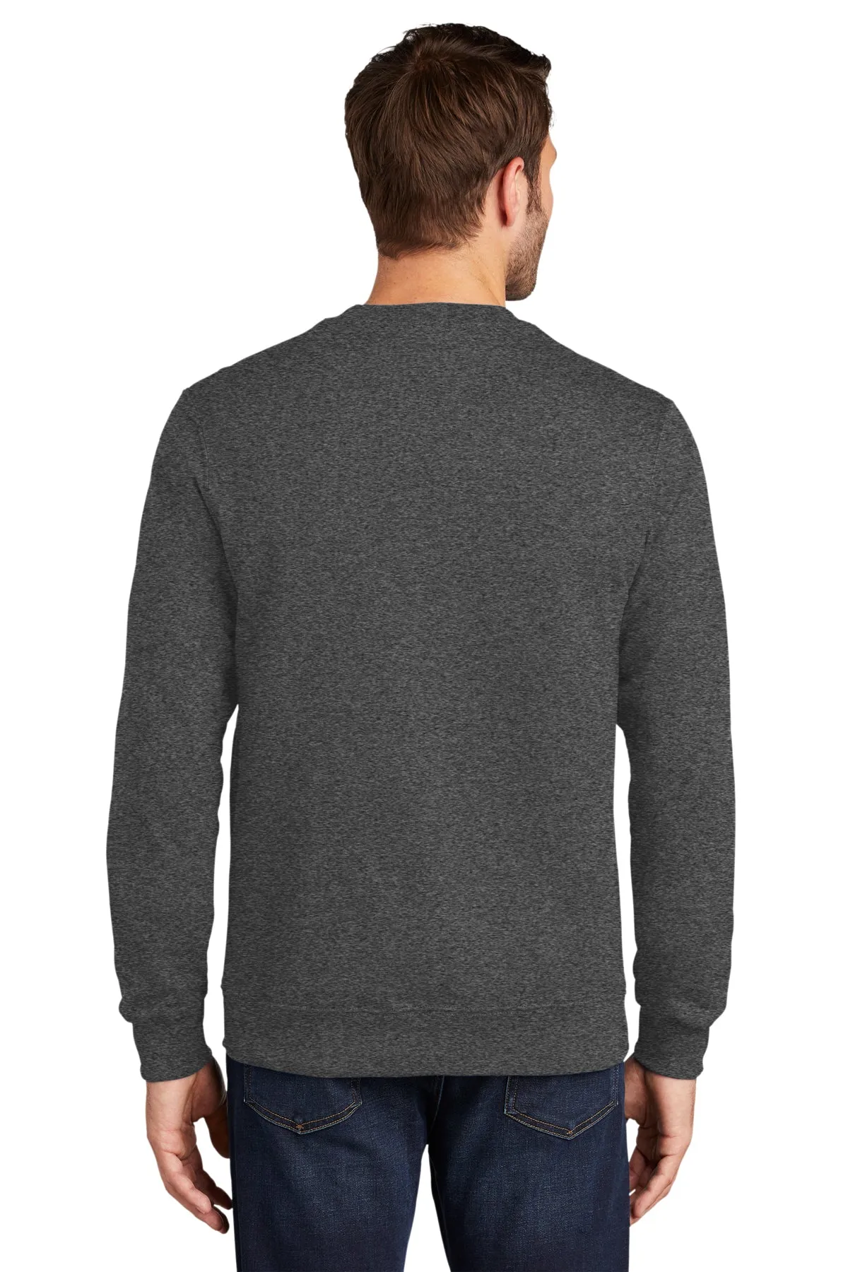 Port & Company Fan Favorite Fleece Customized Sweatshirts, Dark Heather Grey