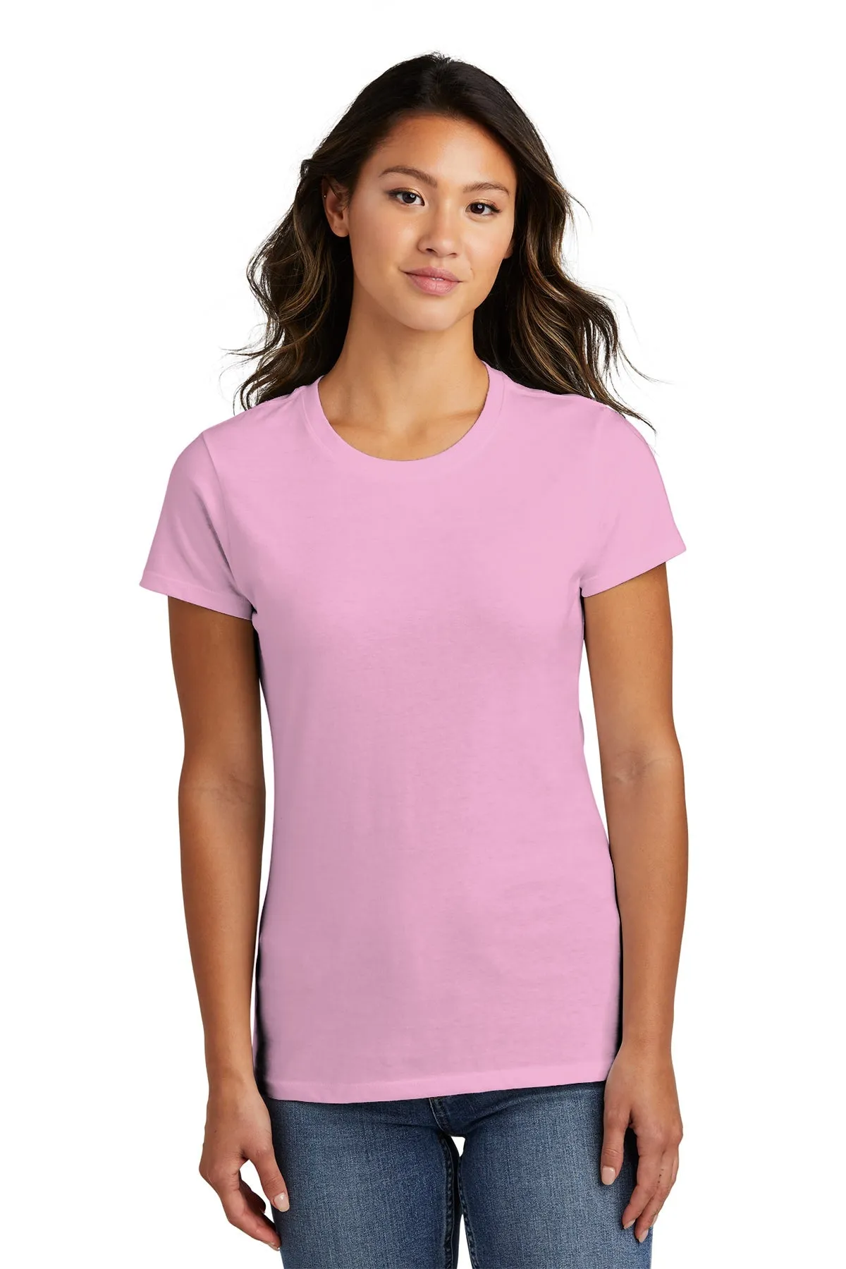 Port & Company Ladies Fan Branded Favorite Tee's, Candy Pink