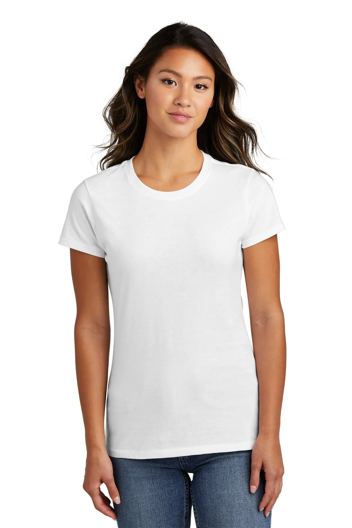 Port & Company Ladies Fan Custom Favorite Tee's, White