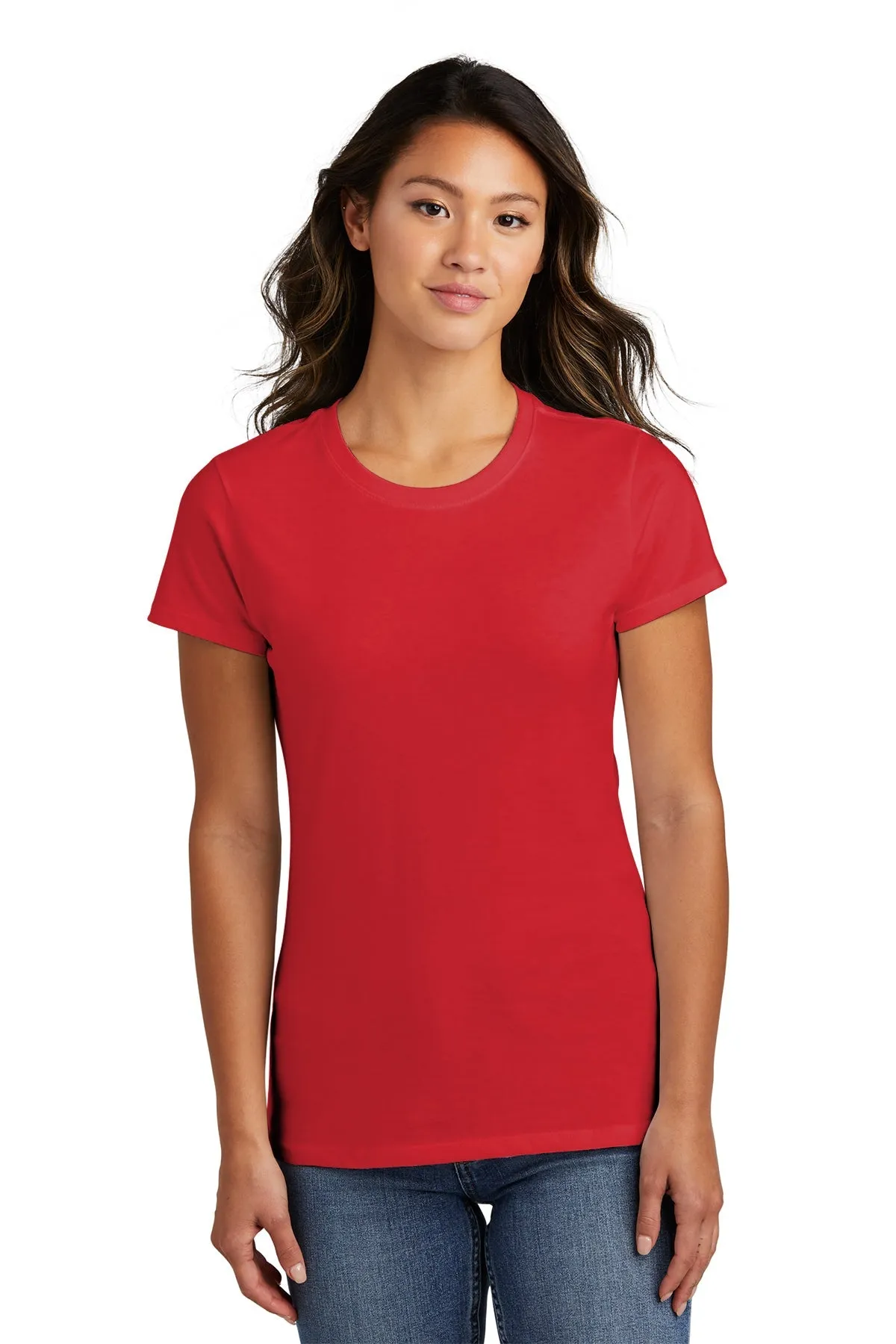 Port & Company Ladies Fan Customized Favorite Tee's, Bright Red