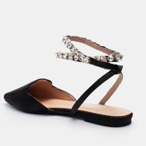 Pre Order:  Flat Buckled Ankle Strap Sandals