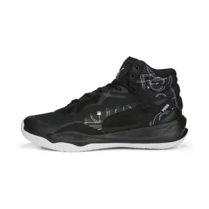 Puma Senior Playmaker Pro Mid Courtside 378326-01 Basketball Shoes