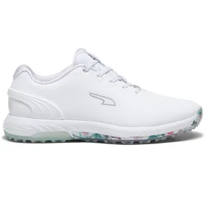 Puma X PTC Alphacat Nitro Puma White-Aqua Green-Shocking Pink - AW23