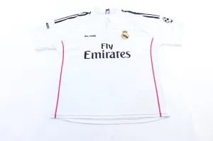 Real Madrid Cristiano Ronaldo White & Pink Soccer Jersey