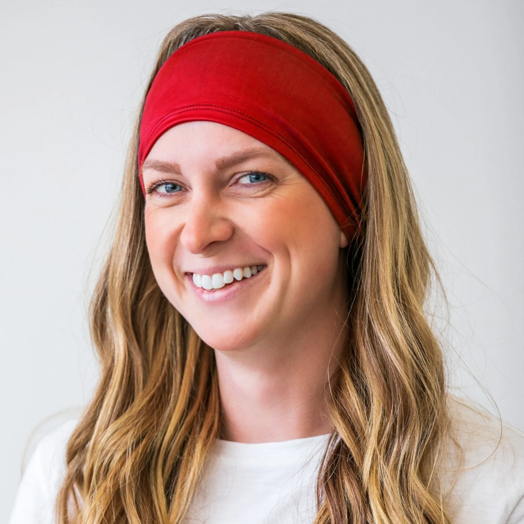 Red Performance Headband