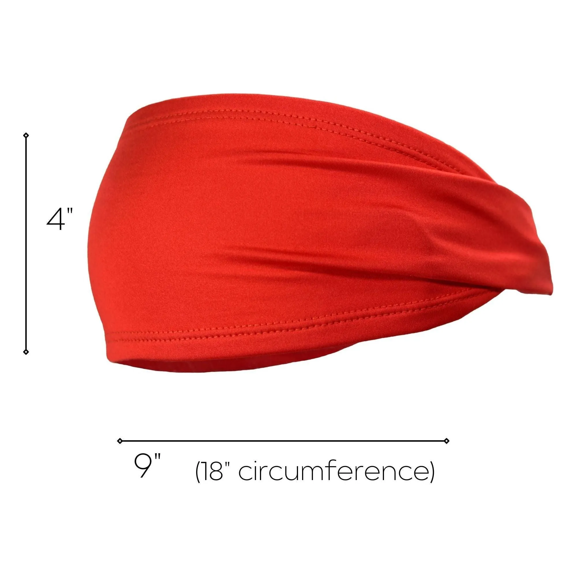 Red Performance Headband