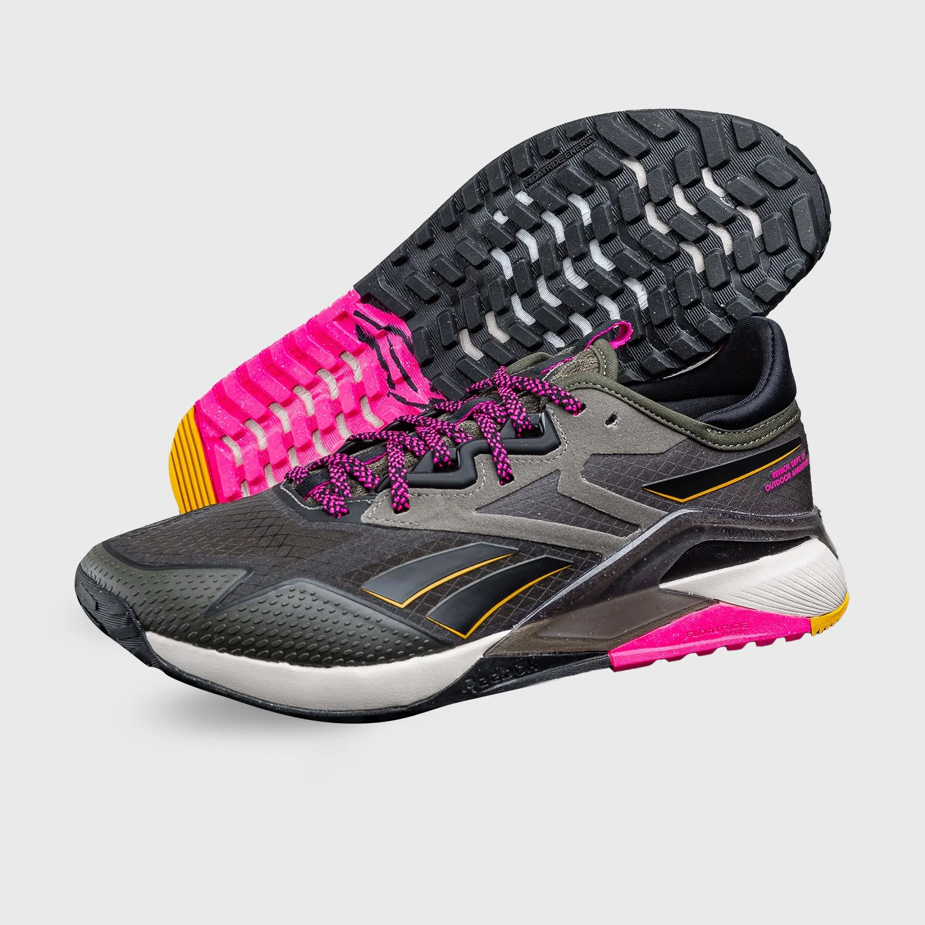 Reebok - Nano TR Adventure - Women's - ARMY GREEN/CORE BLACK/PROUD PINK