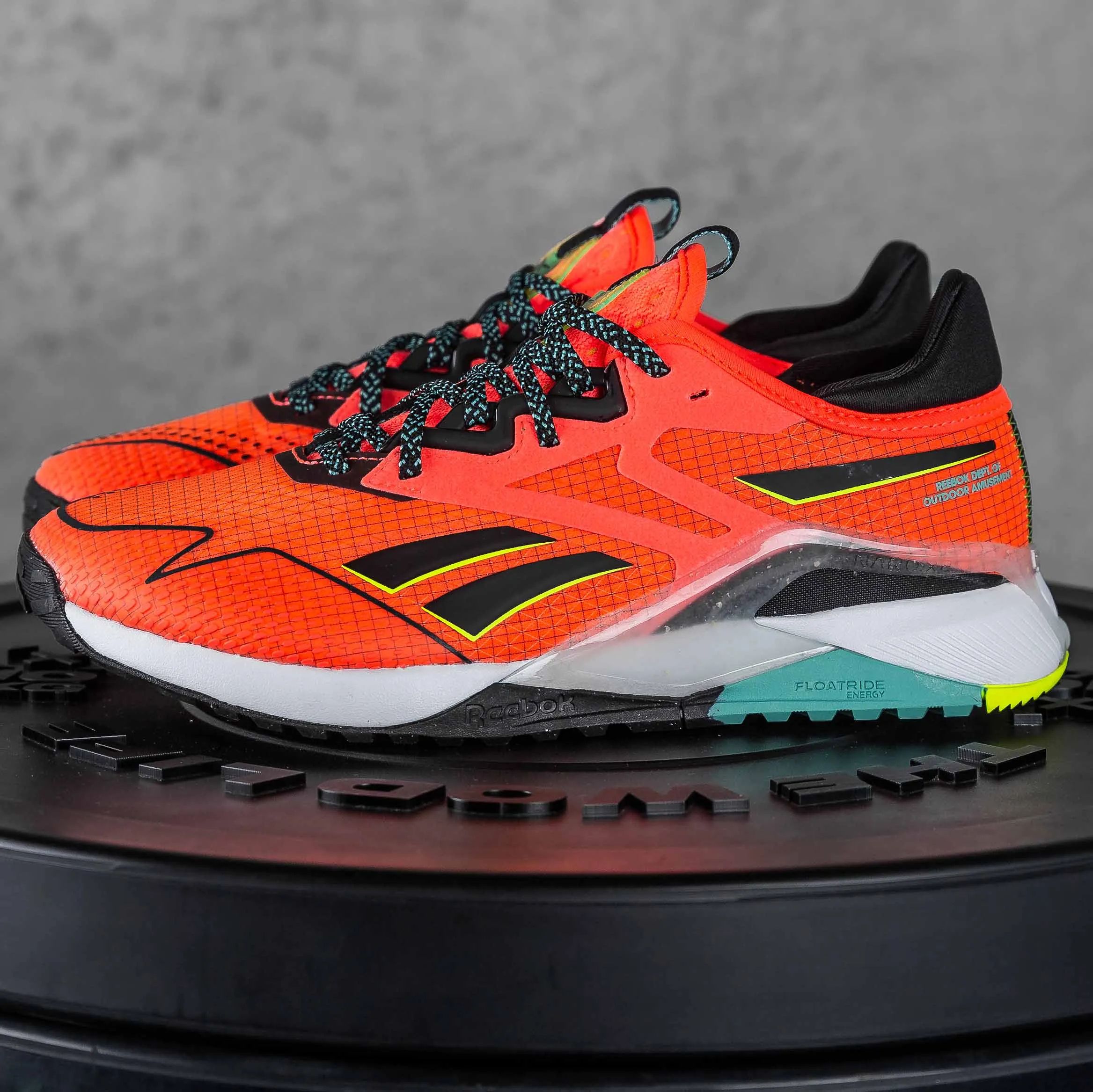 Reebok - Nano TR Adventure - Women's - ORANGE FLARE/CORE BLACK/SOLAR ACID YELLOW