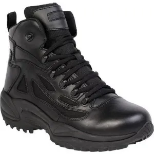 Reebok RB864 Women's Rapid Response RB Stealth 6" Boot with Side Zipper - Black