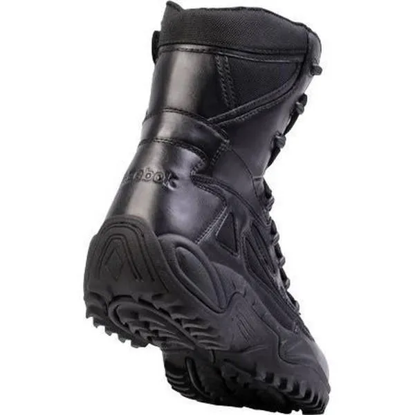 Reebok RB874 Women's Rapid Response RB Stealth 8" Boot with Side Zipper - Black