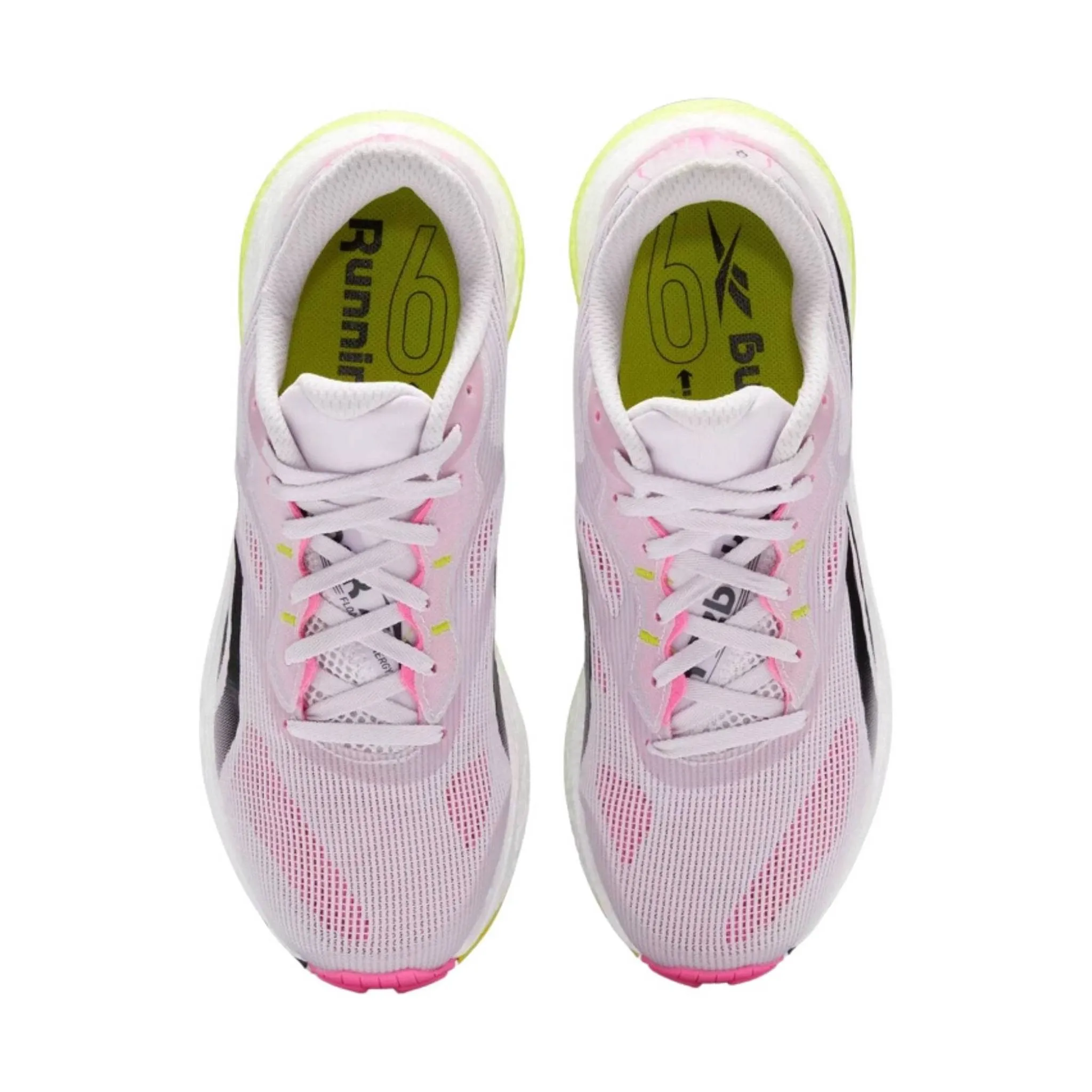 Reebok Women's Energy 3 Running Shoe - Quartz Glow / Atomic Pink / Acid Yellow