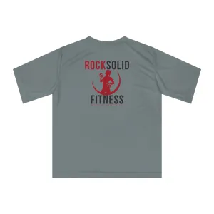 RockSolid Fitness Training Tee | Unisex Zone Performance T-shirt | Original Lady