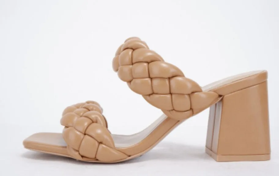 Santa Rosa Braided Heels