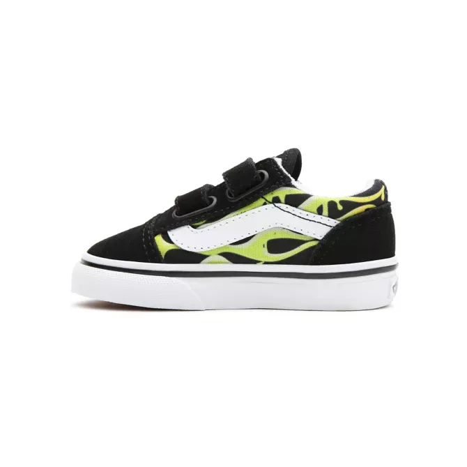 SCARPE TODDLER SLIME FLAME OLD SKOOL V