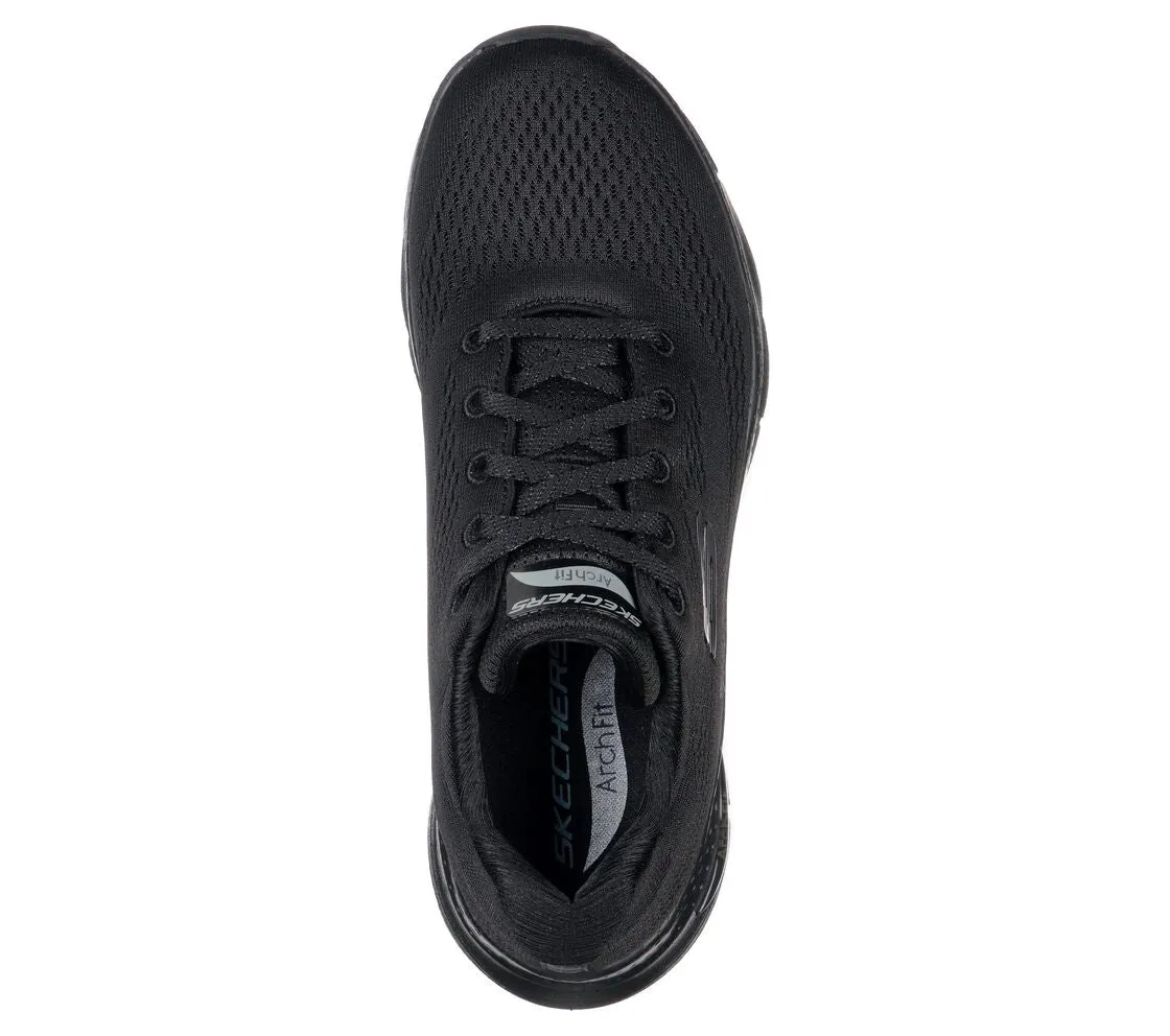 Skechers 149057 /BBK Big Appeal Black Arch Fit Trainers