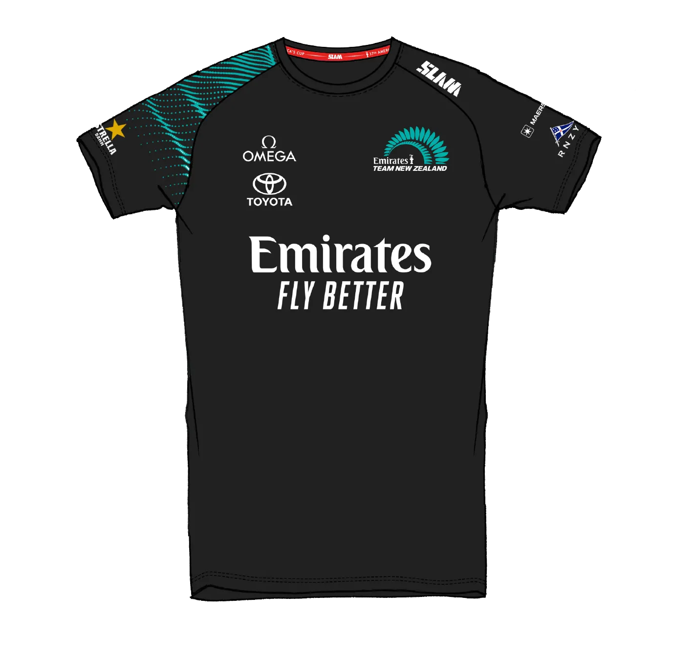 SLAM Emirates Team New Zealand Sunblock T-Shirt