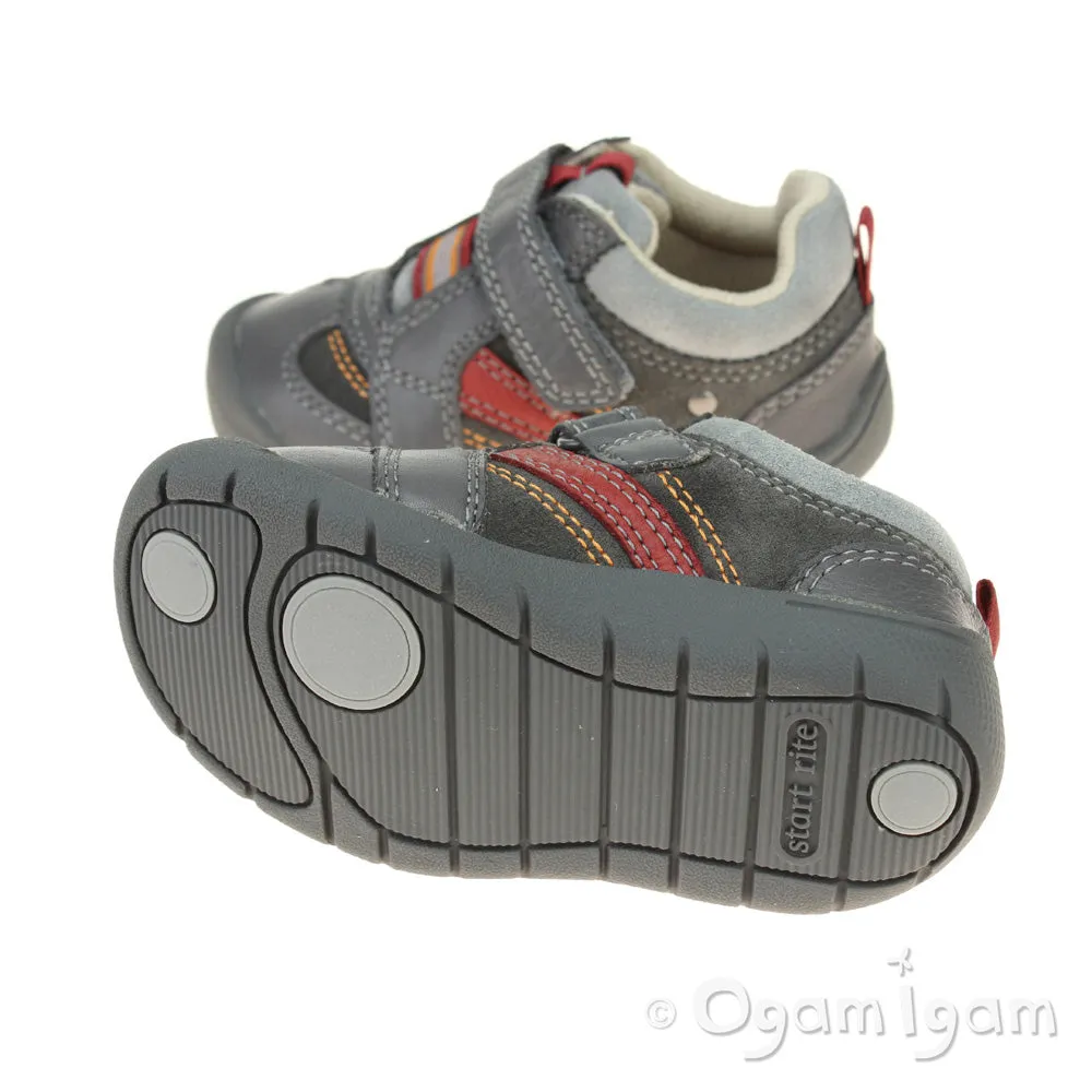 Start-rite SRSS Play Fst Boys Grey Shoe