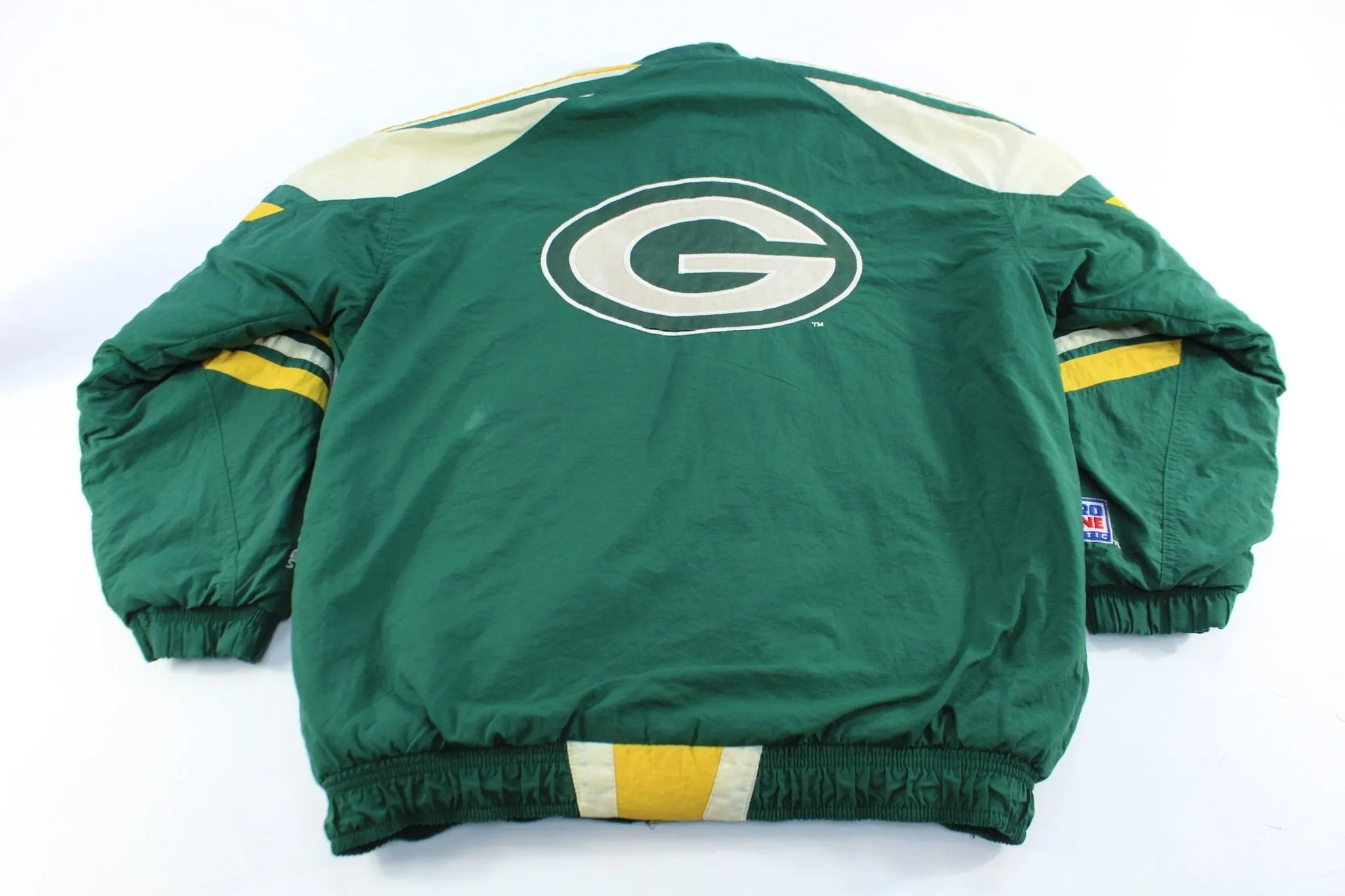 Starter Embroidered Logo Green Bay Packers Zip Up Jacket