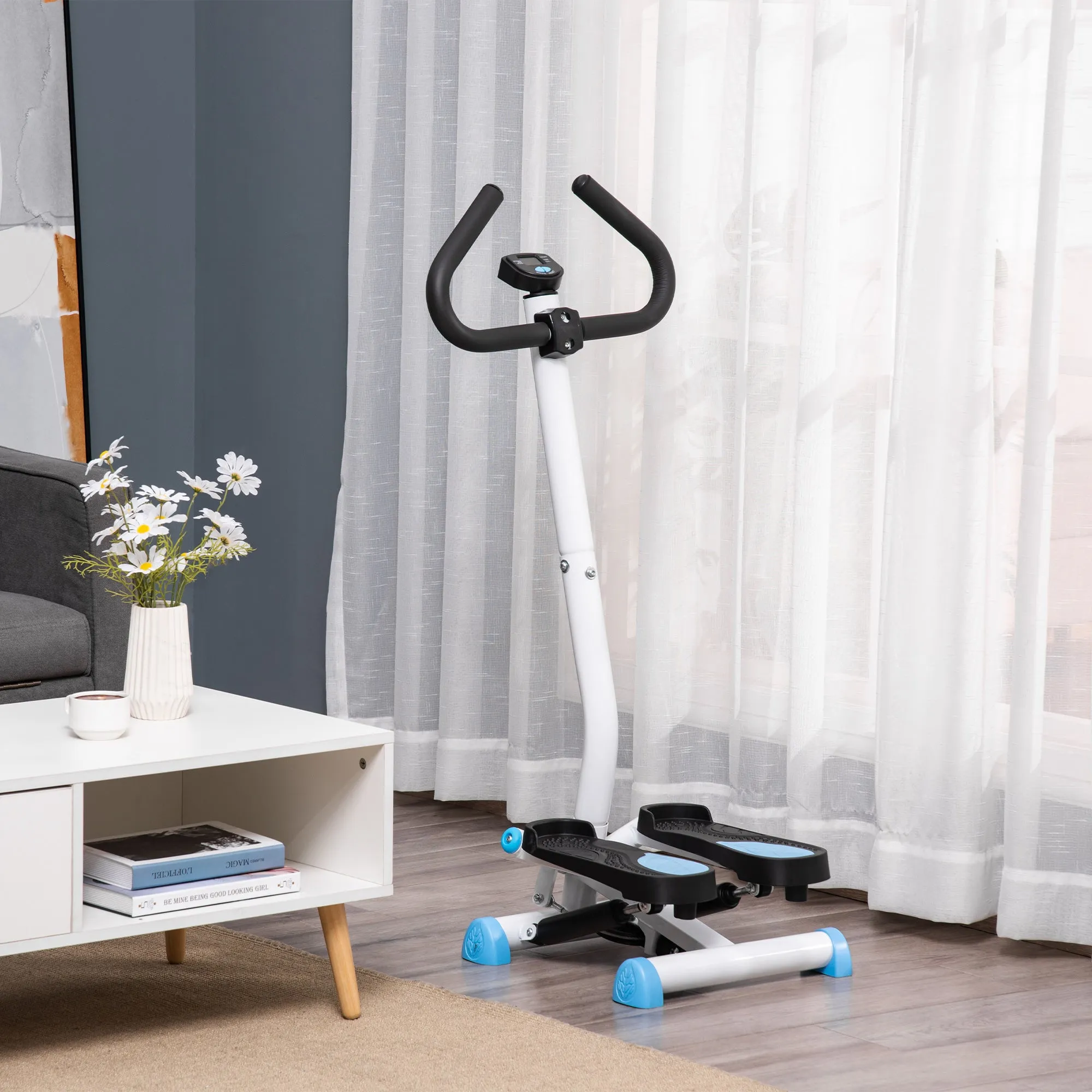 Stepping Machine - Effectively tones lower body with minimal impact on the body