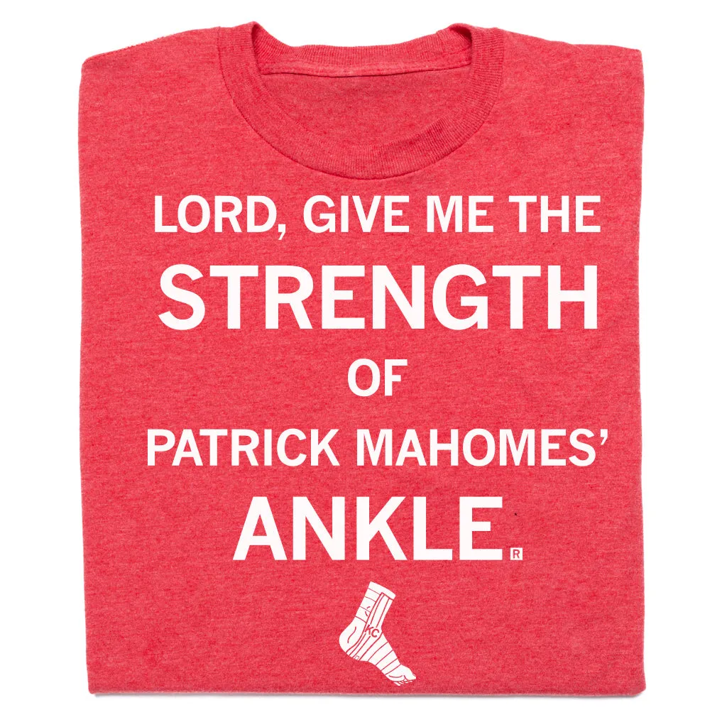 Strength of Patrick Mahomes' Ankle Graphic