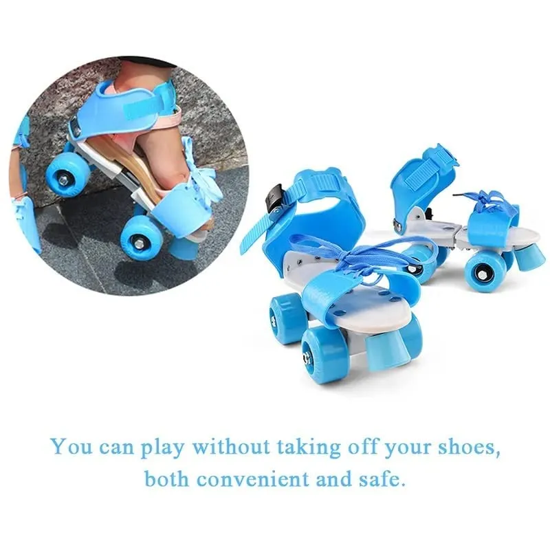 Tavakkal Roller Skates for Kids Age Group 5-10 Years Adjustable Inline Skating Shoes Muti Colour