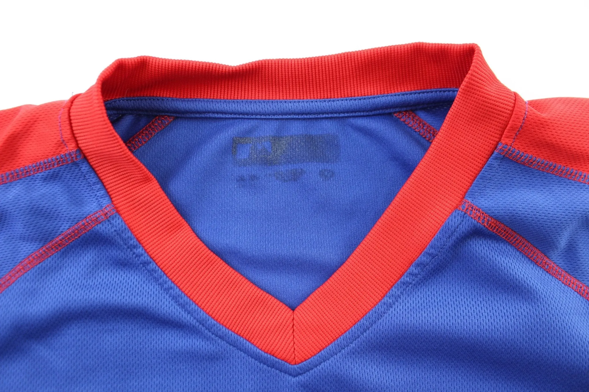 Texas Rangers Embroidered Blue & Red Baseball Jersey