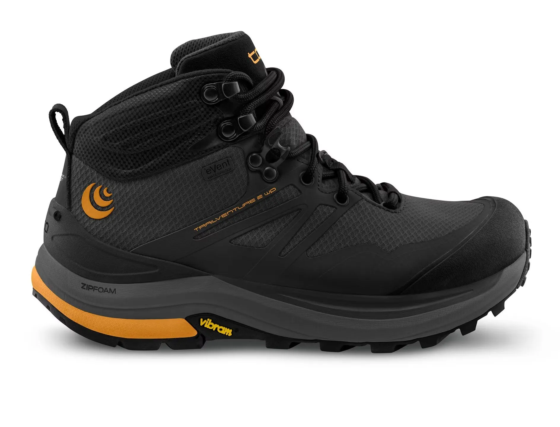 TOPO MENS TRAILVENTURE 2 WP - CHARCOAL /  ORANGE