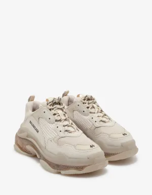 Triple S Clear Sole Off-White Trainers