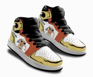 Usopp Kids Sneakers Custom Anime OP Shoes For Kids