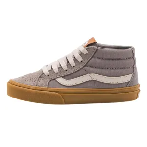 Vans Kids Sk8-Mid Reissue Skate Shoes - Gum Grey