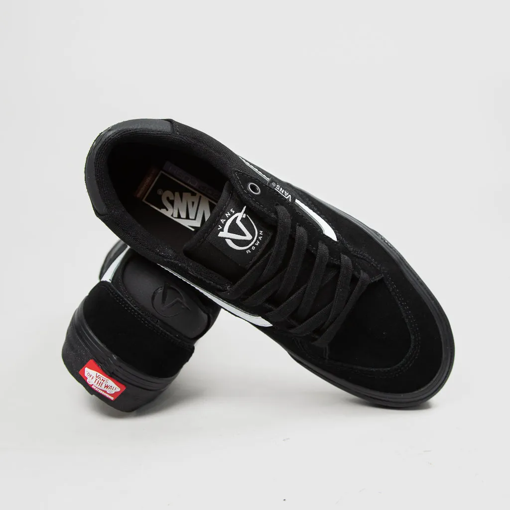 Vans - Rowan Shoes - Black / Black / White