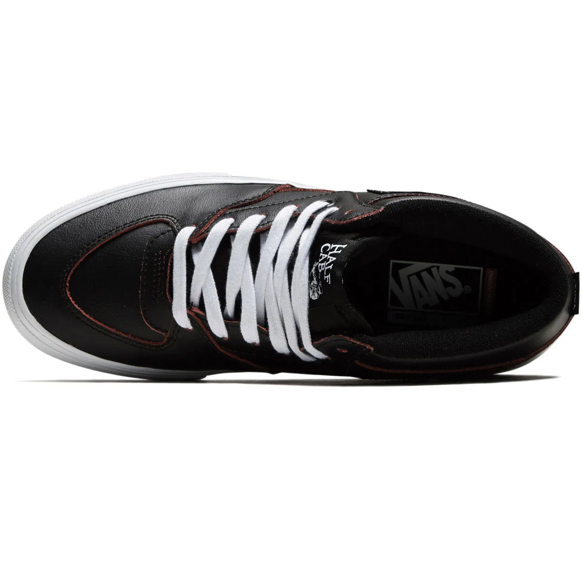 Vans Skate Half Cab Shoes - Black/Orange