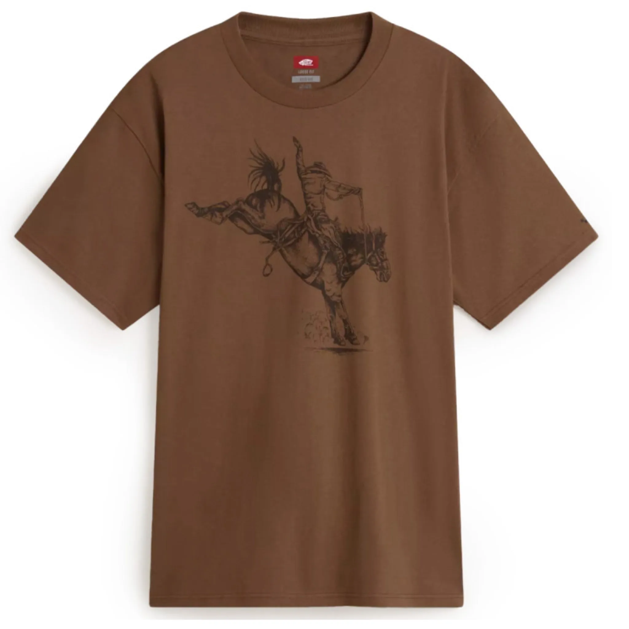 VANS X PEDRO DELFINO T-SHIRT WALNUT