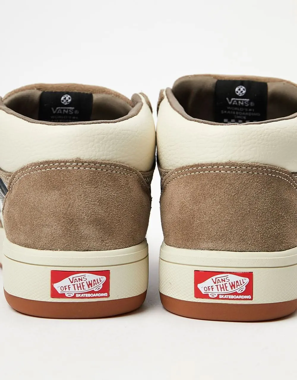 Vans Zahba Mid Skate Shoes - Walnut