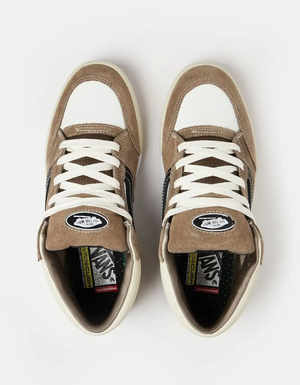 Vans Zahba Mid Skate Shoes - Walnut