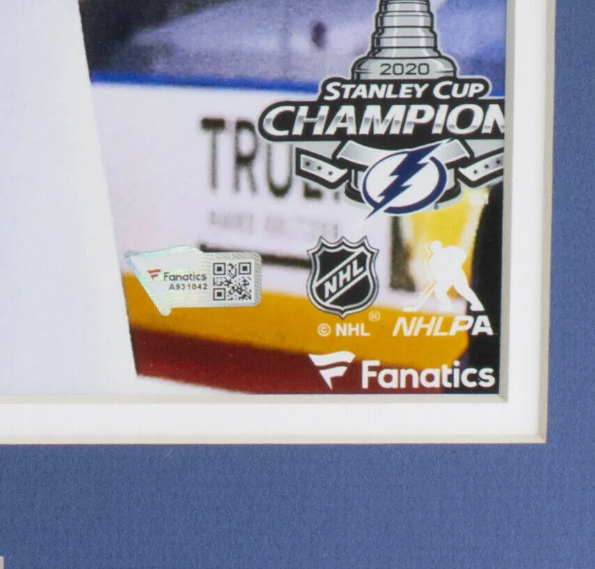 Victor Hedman Signed Framed 16x20 Tampa Bay Lightning Trophy Photo Fanatics