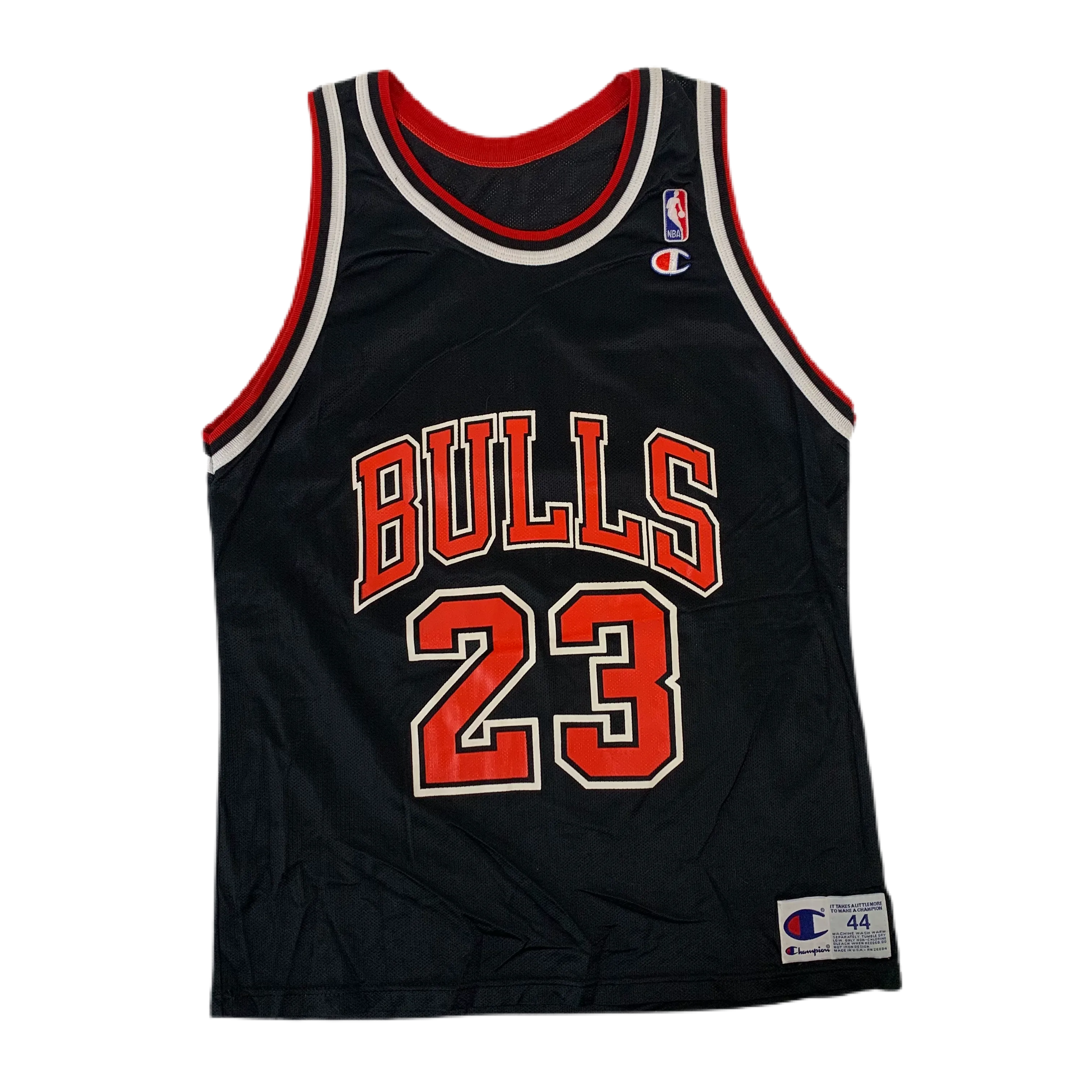 Vintage Chicago Bulls "Michael Jordan" #23 Champion Basketball Jersey