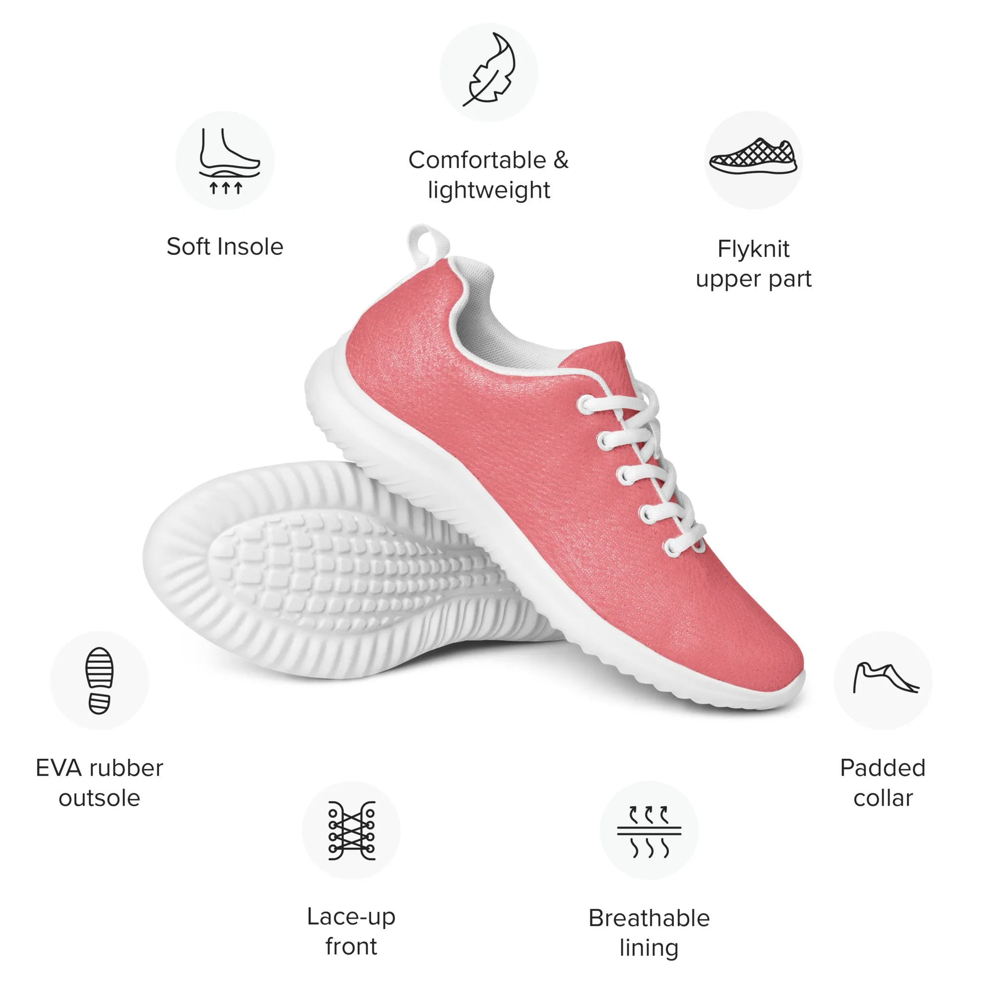 Womenâ€™s athletic shoes Pink color